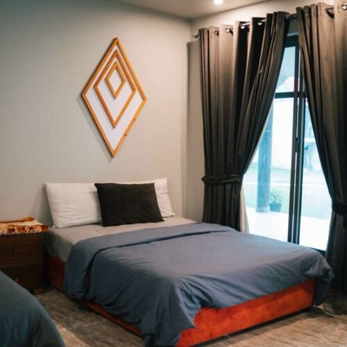 Imperial Double Bed garden view